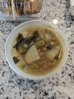 Lentil soup at Aladdin's Eatery in Powell