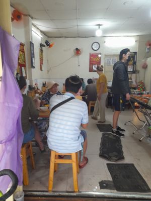 New seating inside at Chí Thiện in Ho Chi Minh City