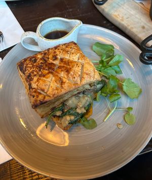 Vegan wellington  at The Botanist in Edinburgh