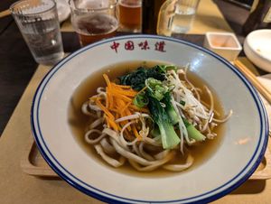 Spaghetti in brodo con verdure del giorno at Zenzerino in Venice