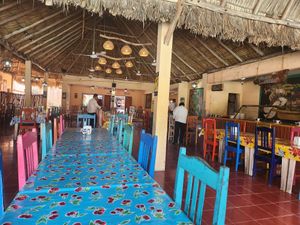 From the pool looking back towards the entrance at SacBeh in Piste