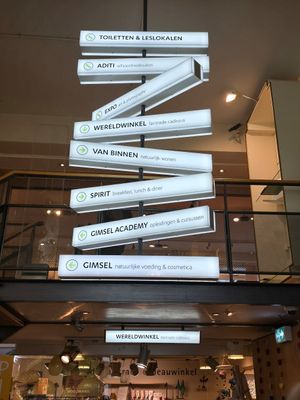 Directions at Gimsel - De Groene Passage in Rotterdam