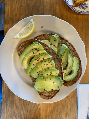 Avocado toast at Pekara Bakery And Bistro in Champaign