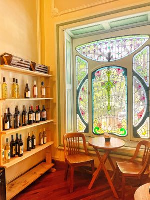 Curated selection of Mexican wines by local sommelier  at Madelie Café in Guanajuato
