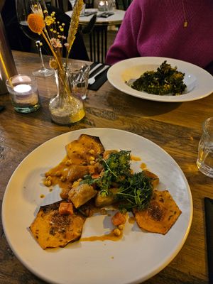 Zoete aardappel gnocchi at Stadslokaal in Leiden