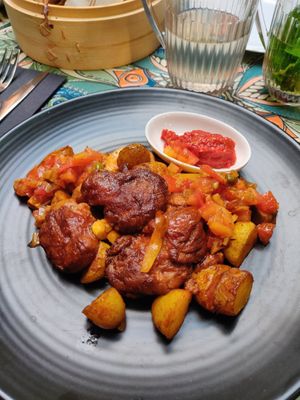 Lions mane steak at Stadslokaal in Leiden