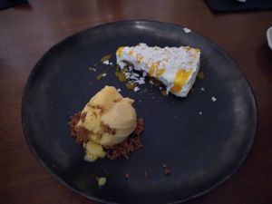 Cheesecake (dinner) at Stadslokaal in Leiden