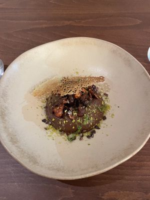 Chocolate and dare mousse  at roots in Porto