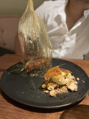 Apple pie  at roots in Porto