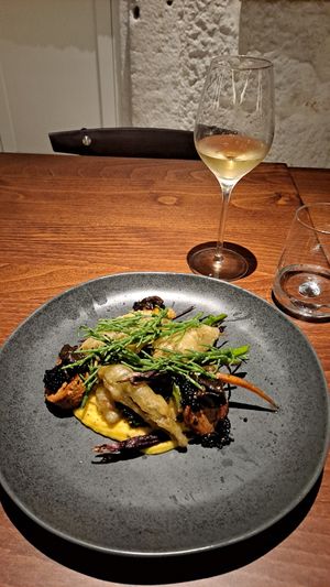 Okra in tempura at roots in Porto