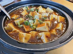 Mapo Tofu at Taipei 101 Authentic Chinese Cuisine in Cary