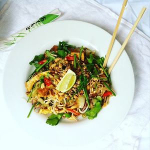 Pad Thai at Estrella in Prague