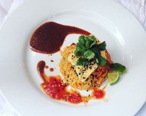 Delicious Nasi Goreng  at Estrella in Prague