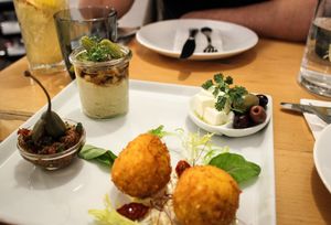 mezze at Estrella in Prague