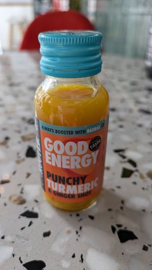 Turmeric shot at Yonder   in Keswick