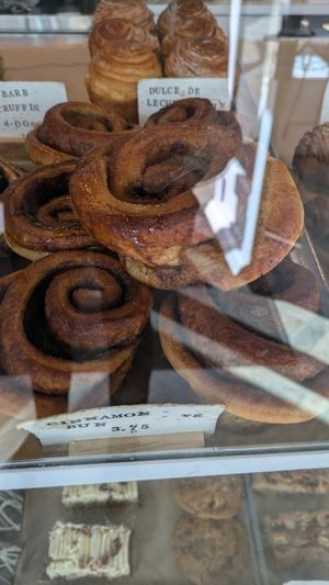 Cinnamon bun at Yonder   in Keswick