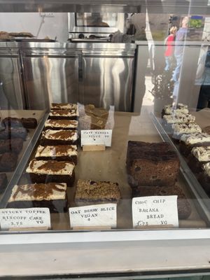 A selection of cakes   at Yonder   in Keswick