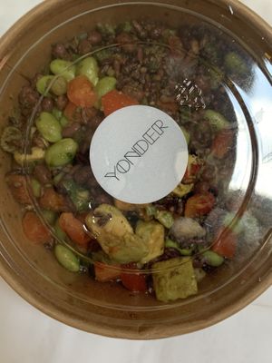 Rice and bean salad  at Yonder   in Keswick