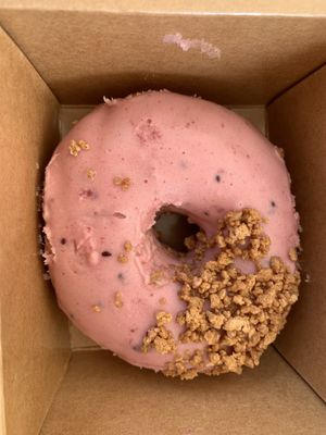 Blueberry crumble doughnut  at Yonder   in Keswick