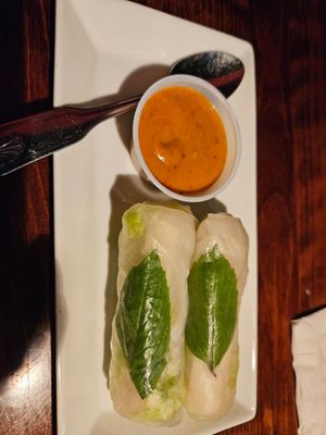 Fresh rolls at Zen Bistro in Daytona Beach