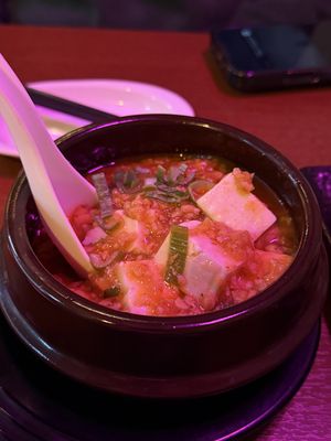 Mapo Tofu  at The original Shinshu gyoza Tsukumo Yokocho - 元祖信州餃子 ツクモ横丁 in Nagano