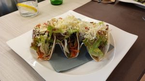 Tacos at El Palaciu Pintu in Cangas De Onis