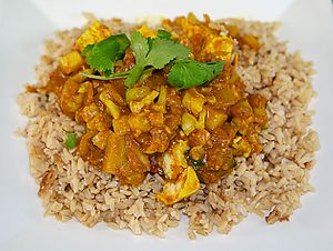 Tikka Masala at Little Green Forks in Duarte