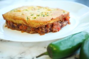 Tamale Pie at Little Green Forks in Duarte