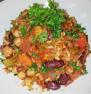 Jambalaya at Little Green Forks in Duarte
