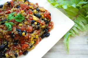 Mexican Quinoa at Little Green Forks in Duarte