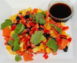 Sweet Potato Bowl at Little Green Forks in Duarte