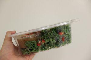 Quinoa Kale Salad at Little Green Forks in Duarte