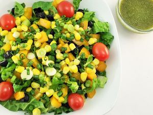 Southwestern Salad at Little Green Forks in Duarte