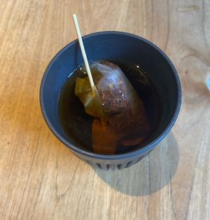 Rooibos orange tea  at Lamucca de Plaza de España   in Madrid