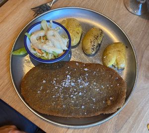 Vegan Milanese  at Lamucca de Plaza de España   in Madrid