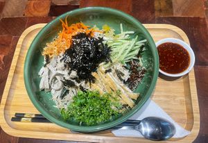 Poke com lut  at Home Food in Hanoi