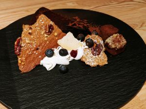 Cake of the day (Chocolate) at Monk's Butcher - Dosan in Seoul