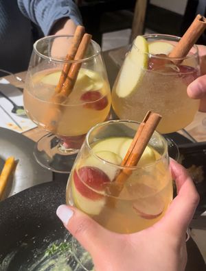 Forget the name but this non-alcohol cocktail was so good  at Monk's Butcher - Dosan in Seoul