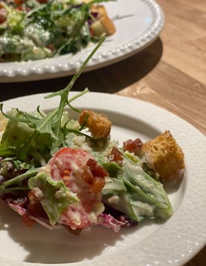 I liked this ceasar salad but it seems like removed from the menu  at Monk's Butcher - Dosan in Seoul