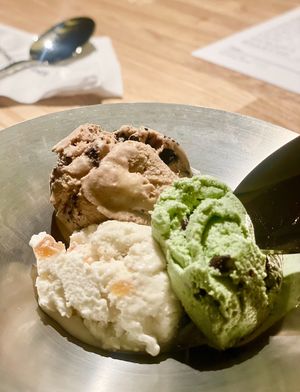 Ice creams. Nice!   at Monk's Butcher - Dosan in Seoul