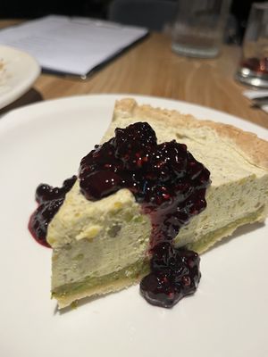 Pistachio Tart   at Monk's Butcher - Dosan in Seoul
