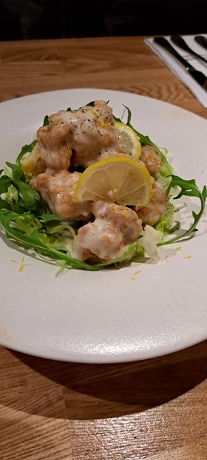 Lemon-Cream "Chicken" at Monk's Butcher - Dosan in Seoul