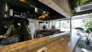   at Earthful Cafe Tokyo in Tokyo