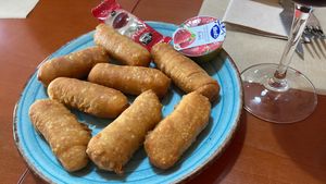 Tequeños  at Bella Ciao in Ourense