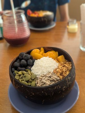 Acai bowl at Casona Salen in Arequipa