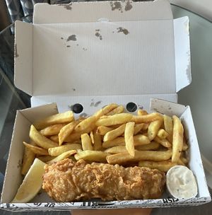   at Fishoria Fish and Chips in London