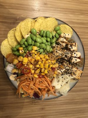 Honolulu with tofu   at Hawaii Poke - Humlegårdsgatan in Stockholm