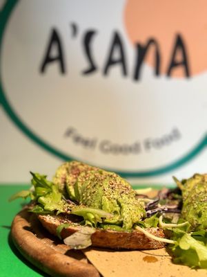 Avocato Gipsy Toast  at A'Sana in Milan