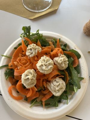 Insalata con crema di anacardi  at A'Sana in Milan
