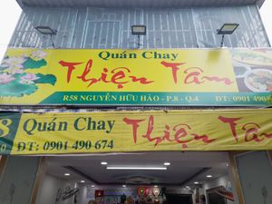 Sign at Thiện Tâm in Ho Chi Minh City